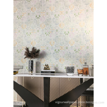 Waterproof 106cm PVC Vinyl Wallpaper